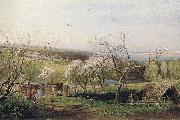 Alexei Savrasov Rustic View oil painting on canvas